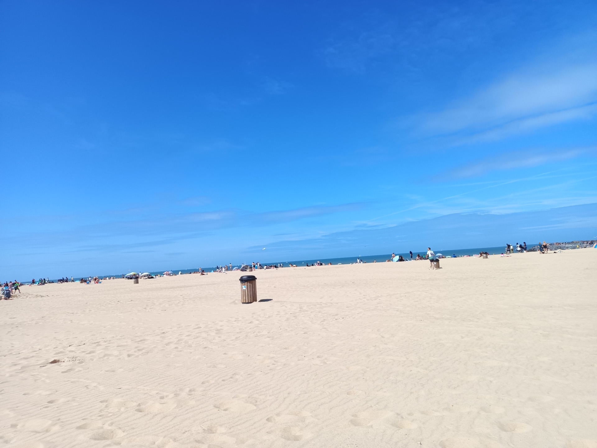 A picture of the Oostende Beach